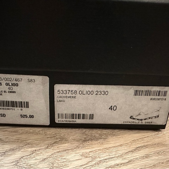 Ysl espadrilles suede - Picture 5 of 5